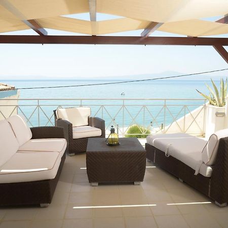 Апартаменты Agali 2 Superior Mezonet Front Of The Sea Акрогиали Экстерьер фото